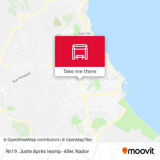 Rn19. Juste Après Iesmp -Aller map