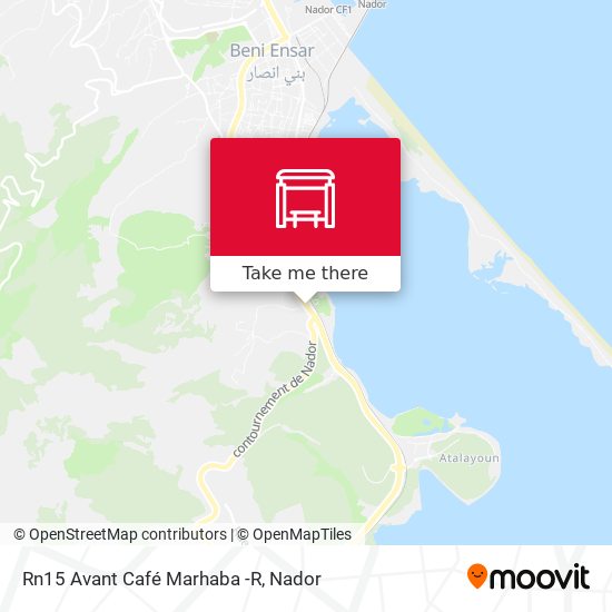 Rn15 Avant Café Marhaba -R map