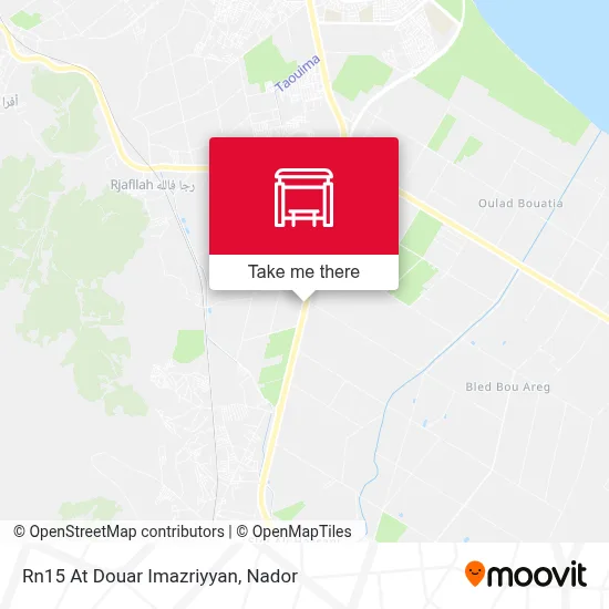 Rn15 At Douar Imazriyyan map