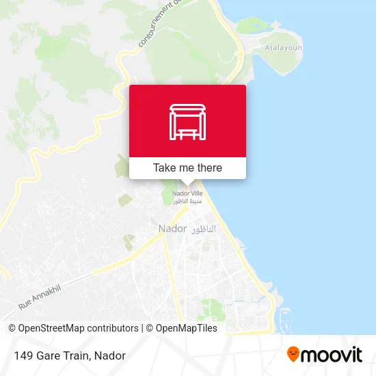 149  Gare Train map