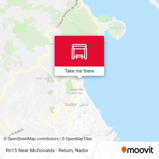 Rn15 Near McDonalds - Return map