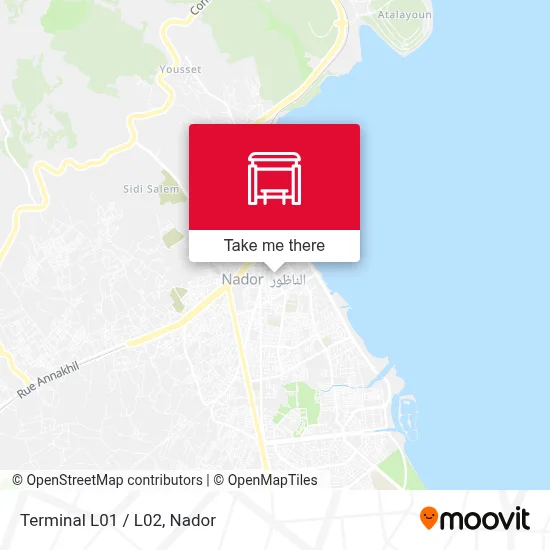 Terminal L01 / L02 map