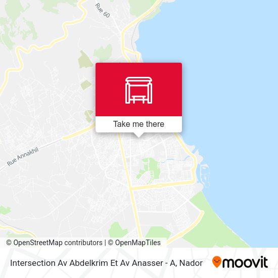 Intersection Av Abdelkrim Et Av Anasser - A map