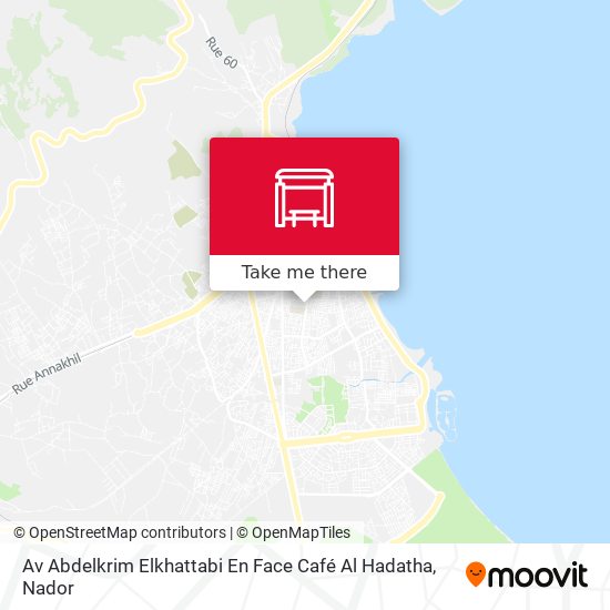 Av Abdelkrim Elkhattabi En Face Café Al Hadatha map