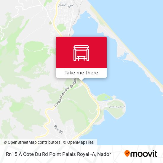 Rn15 À Cote Du Rd Point Palais Royal -A map
