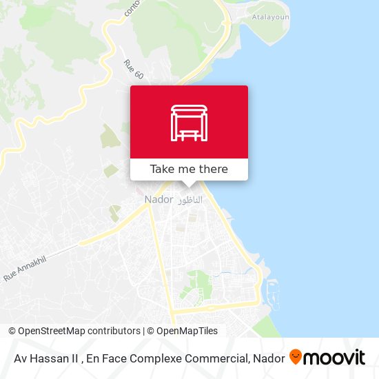 Av Hassan II , En Face Complexe Commercial map