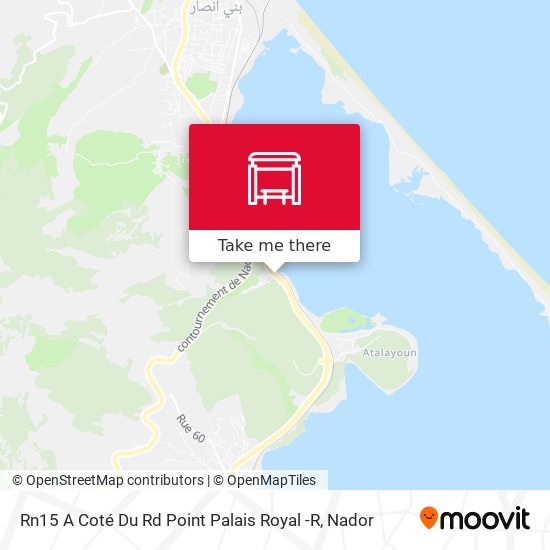 Rn15 A Coté Du Rd Point Palais Royal -R map