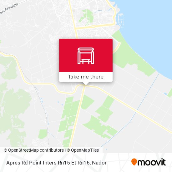 Aprés Rd Point Inters Rn15 Et Rn16 map