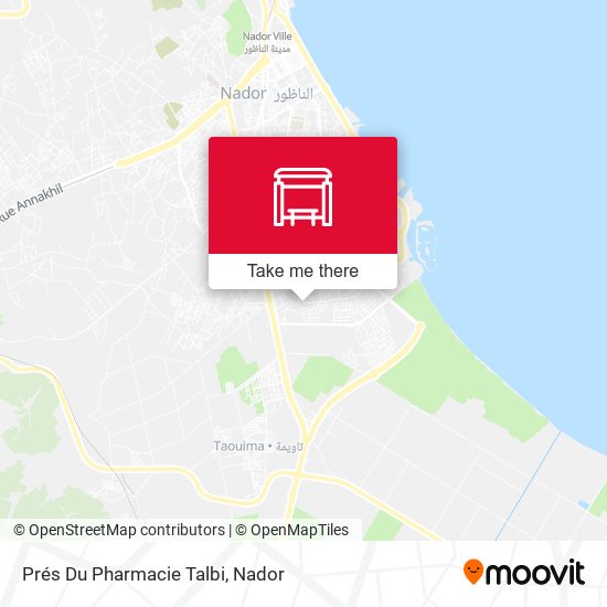 Prés Du Pharmacie Talbi map