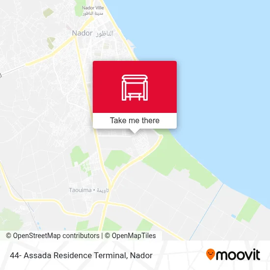 44- Assada Residence Terminal map