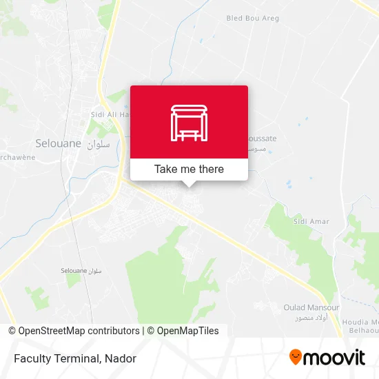Faculty Terminal map