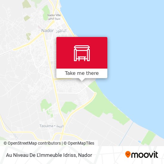 Au Niveau De L'Immeuble Idriss map