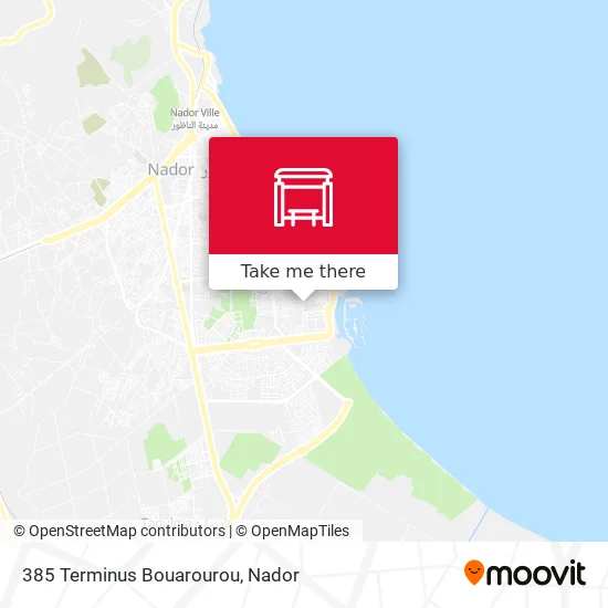 385 Terminus Bouarourou map