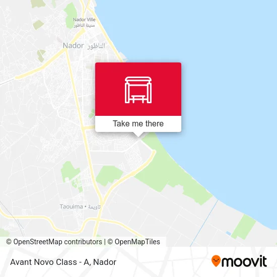 Avant Novo Class - A map