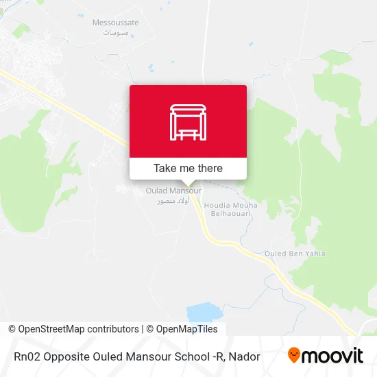 Rn02 Opposite Ouled Mansour School -R map