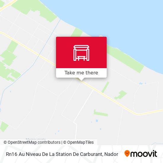 Rn16 Au Niveau De La Station De Carburant map