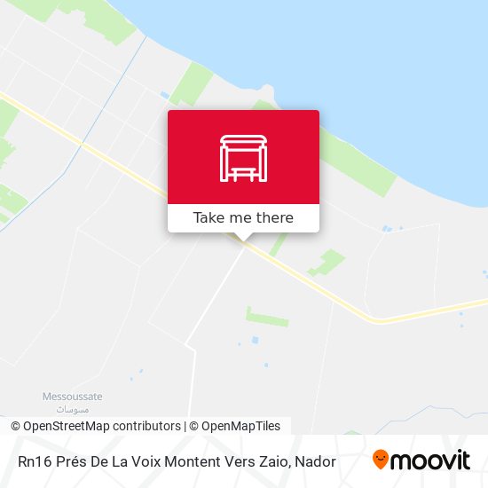 Rn16 Prés De La Voix Montent Vers Zaio map