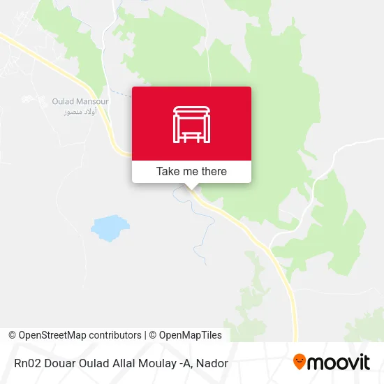 Rn02 Douar Oulad Allal Moulay -A map