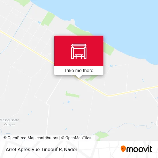 Arrêt Après Rue Tindouf R map