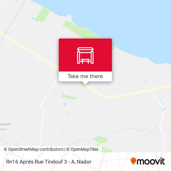 Rn16 Aprés Rue Tindouf 3 - A map