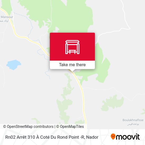 Rn02 Arrêt 310 À Coté Du Rond Point -R map