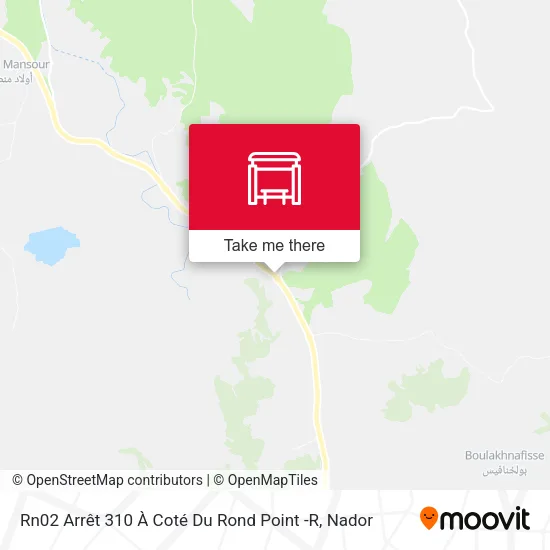 Rn02 Arrêt 310 À Coté Du Rond Point -R map