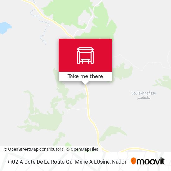 Rn02 À Coté De La Route Qui Mène A L'Usine map