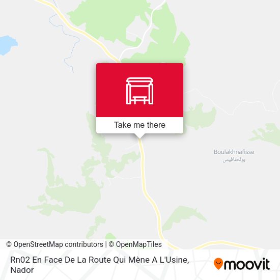 Rn02 En Face De La Route Qui Mène A L'Usine map