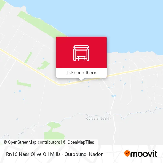 Rn16 Near Olive Oil Mills - Outbound map