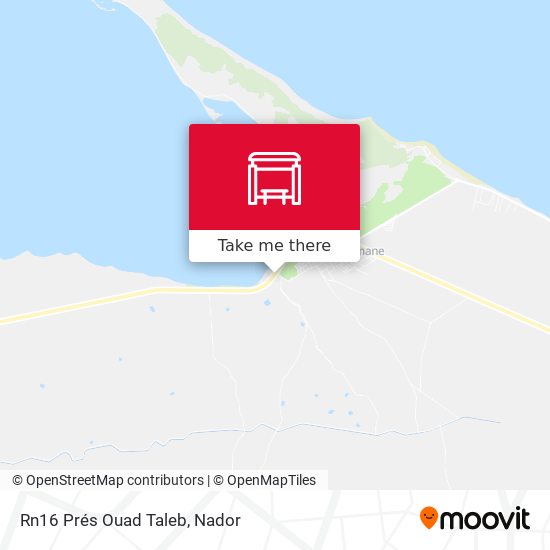 Rn16 Prés Ouad Taleb map