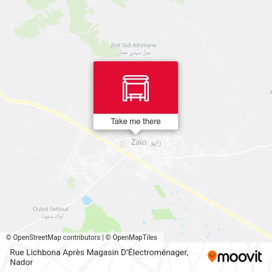 Rue Lichbona Après Magasin D’Électroménager map