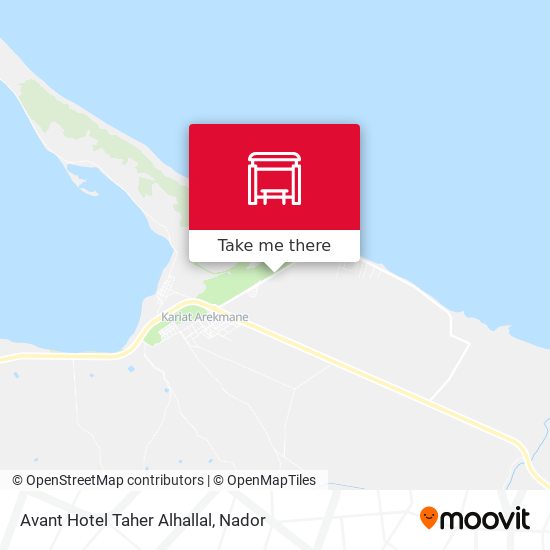 Avant Hotel Taher Alhallal map