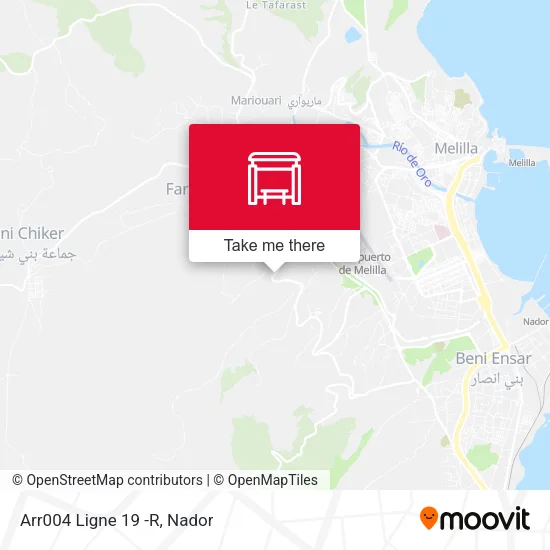 Arr004 Ligne 19 -R map