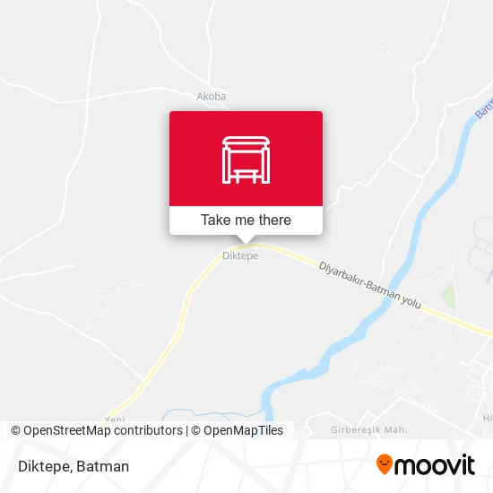 Diktepe map