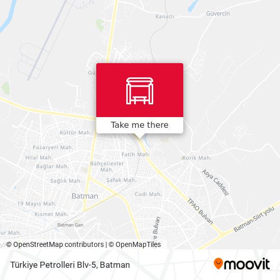 Türkiye Petrolleri Blv-5 map