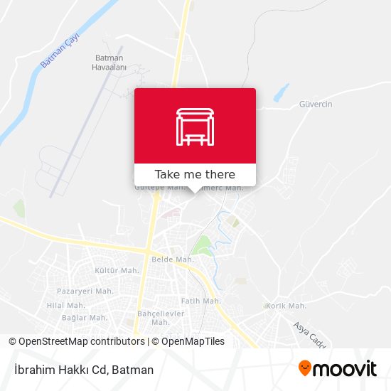 İbrahim Hakkı Cd map