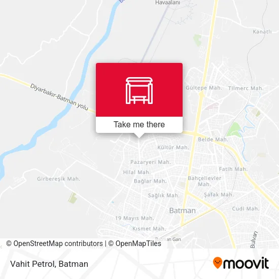 Vahit Petrol map
