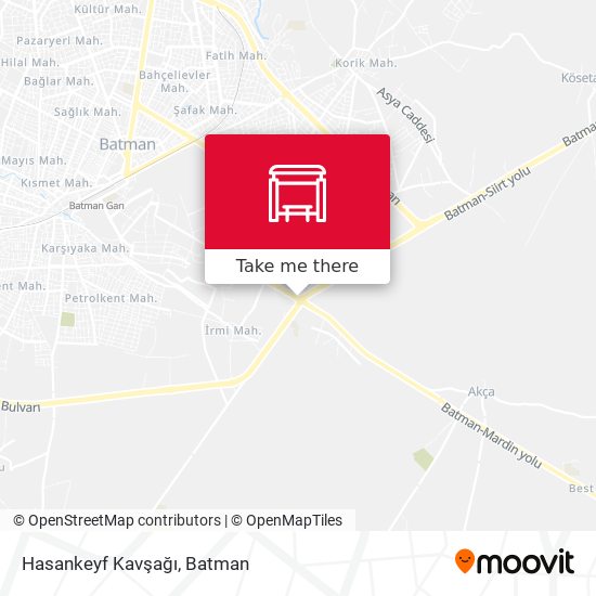 Hasankeyf Kavşağı map