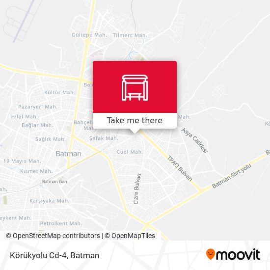 Körükyolu Cd-4 map