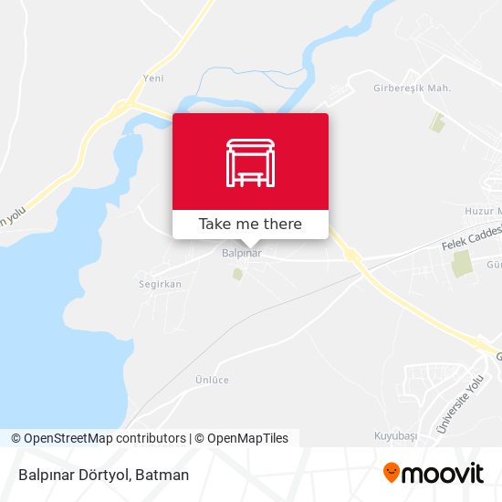 Balpınar Dörtyol map