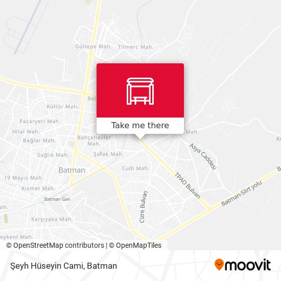 Şeyh Hüseyin Cami map