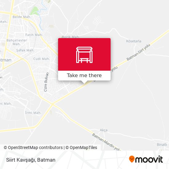 Siirt Kavşağı map