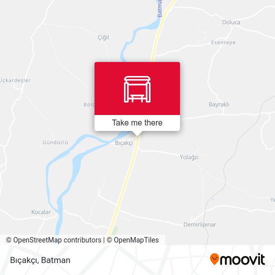 Bıçakçı map