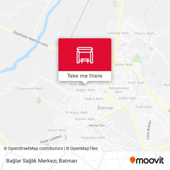 Bağlar Sağlık Merkezi map