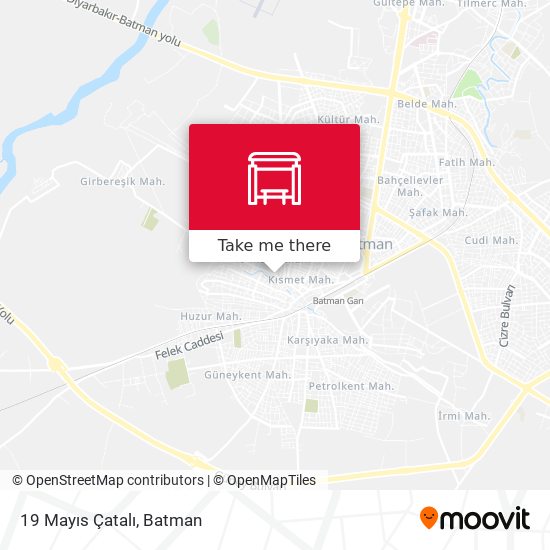 19 Mayıs Çatalı map