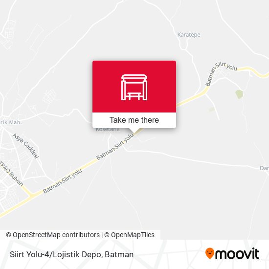 Siirt Yolu-4/Lojistik Depo map