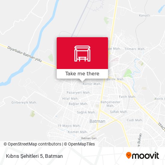 Kıbrıs Şehitleri 5 map