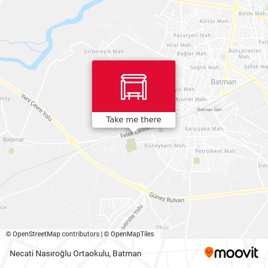 Necati Nasıroğlu Ortaokulu map