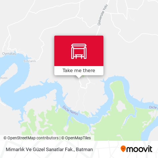 Mimarlık Ve Güzel Sanatlar Fak. map
