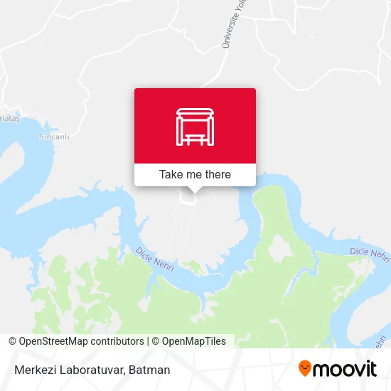 Merkezi Laboratuvar map